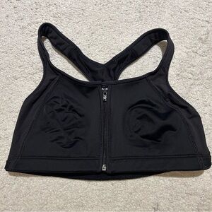 Champion Womens Front Zip Sports Bra